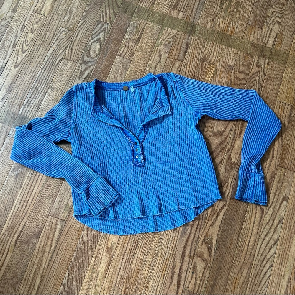 Free people Henley tee